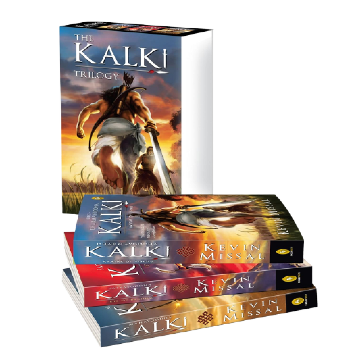 The Kalki Trilogy (Set of 3 Books) - Avatar of Vishnu; Eye of Brahma; Sword of Shiva Product Bundle
