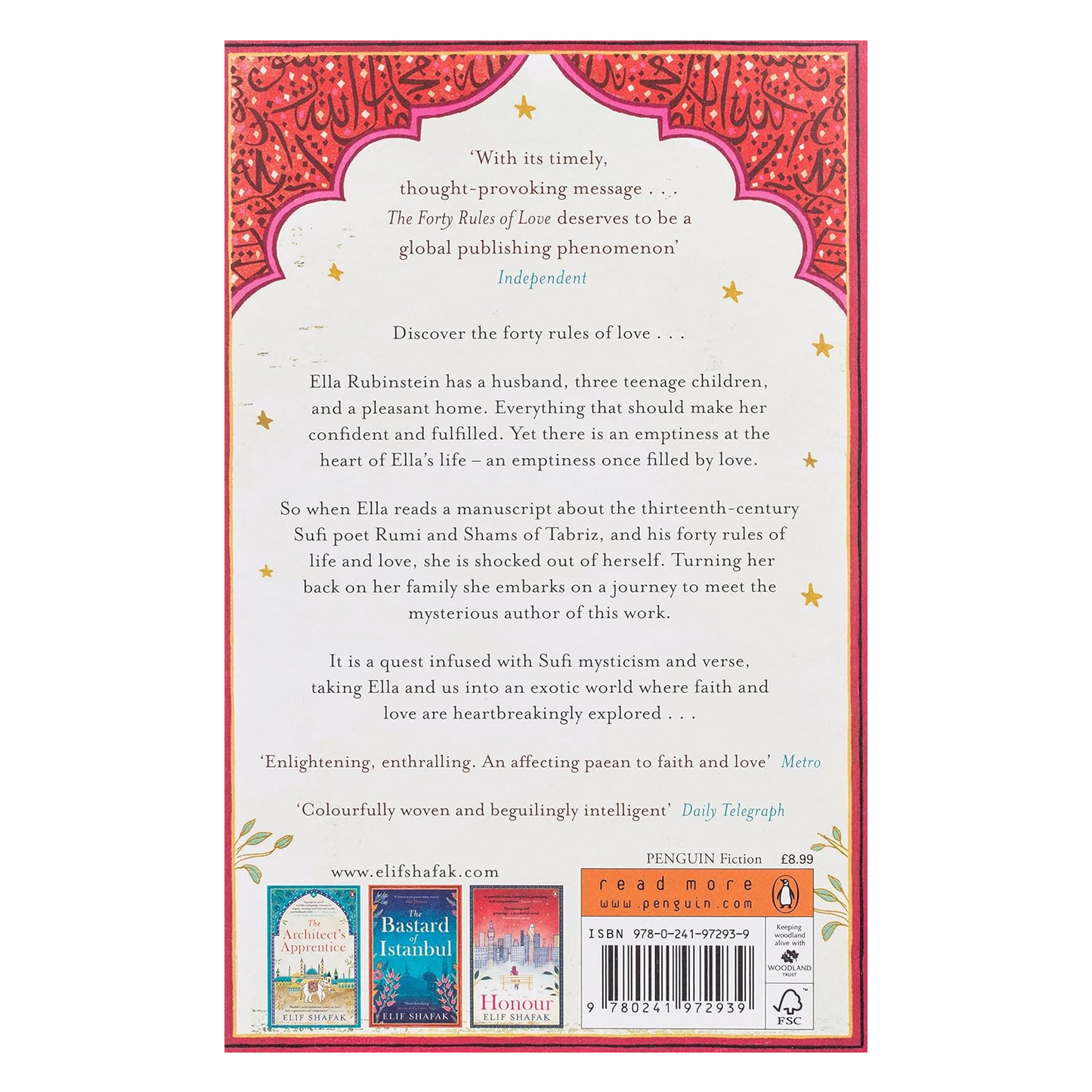 The Forty Rules of Love Paperback