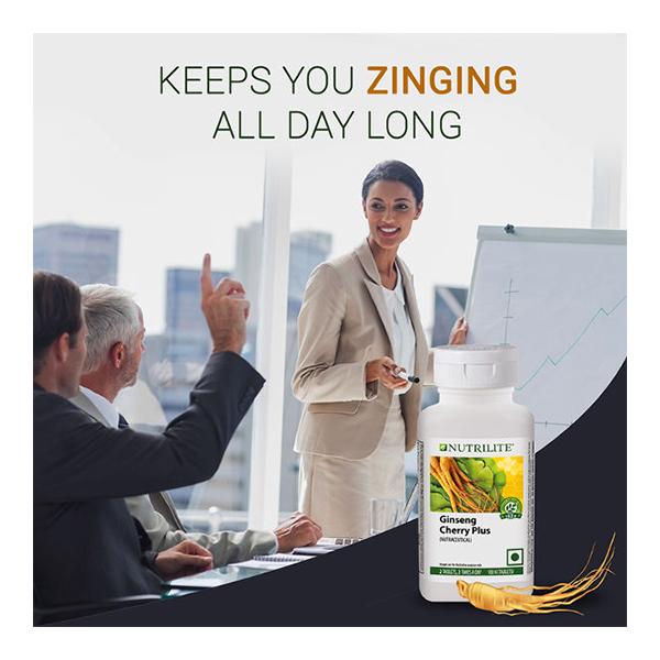 Zephivo Nutrilite Ginseng cherry pius (Proprietary Food) 100 Tablets
