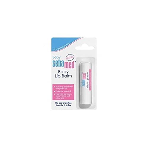 Sebamed Baby Lip Balm|Soft Baby Lips|With Shea butter, Jojoba Oil & Beeswax|4.8 gm