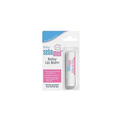 Sebamed Baby Lip Balm|Soft Baby Lips|With Shea butter, Jojoba Oil & Beeswax|4.8 gm