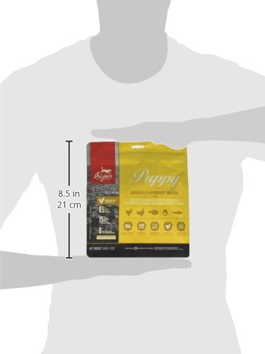 ORIJEN Puppy Dry Dog Food, Grain Free Dry Dog Food for Puppies, Fresh or Raw Ingredients, 340 gm