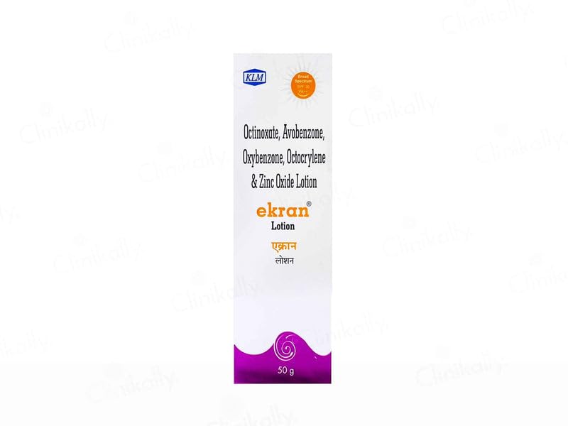 Ekran sunscreen lotion SPF 30 PA++ 50 GM