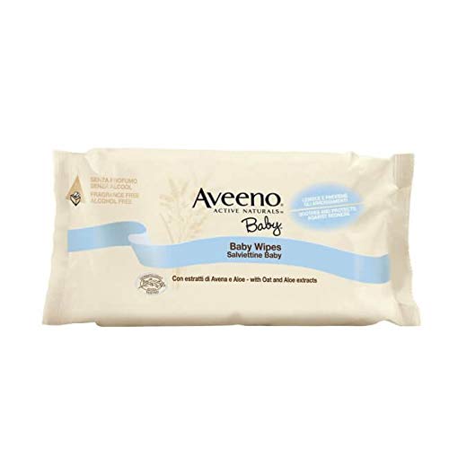 Aveeno Baby Wipes Oat & Aloe Extracts 72 wipes