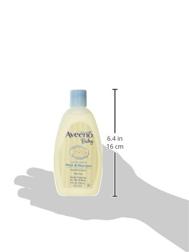 Aveeno Lightly Scented Baby Wash & Shampoo 8 oz.