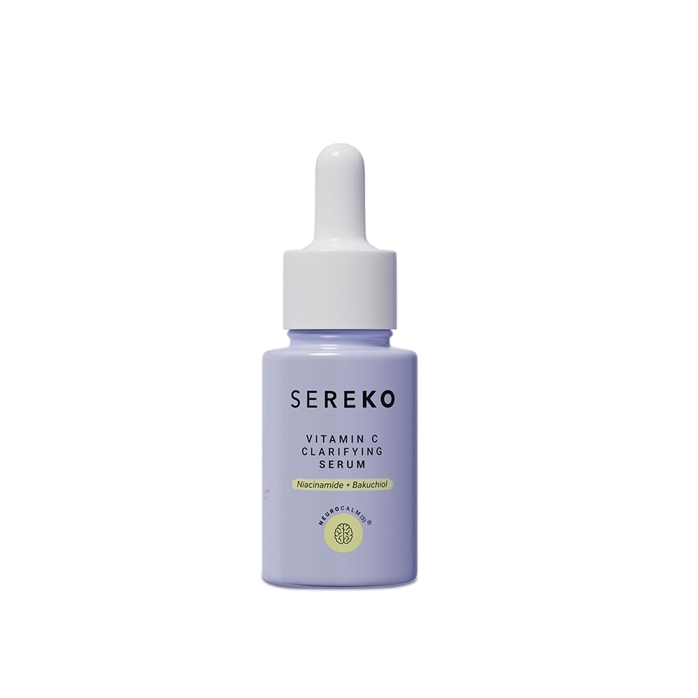 Sereko vitamin C clarifying serum bottle on a white background
