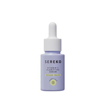 Sereko vitamin C clarifying serum bottle on a white background