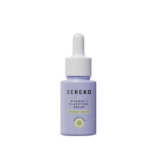 Sereko vitamin C clarifying serum bottle on a white background