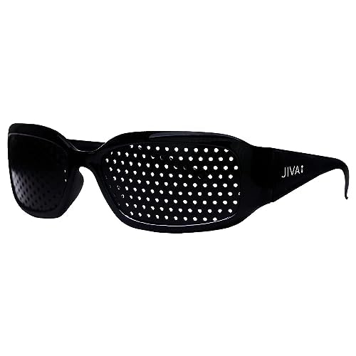 Jiva Dhyan Chakshu | Pin Hole Glasses Designed on Ayurvedic Tratak Principle | Trains and Strengthens Eye Muscles and Improves Vision Naturally | Soothes Irritation & Redness