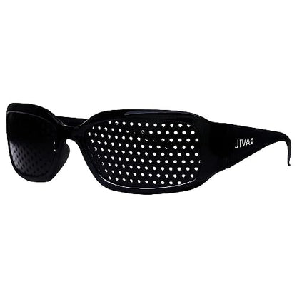 Jiva Dhyan Chakshu | Pin Hole Glasses Designed on Ayurvedic Tratak Principle | Trains and Strengthens Eye Muscles and Improves Vision Naturally | Soothes Irritation & Redness