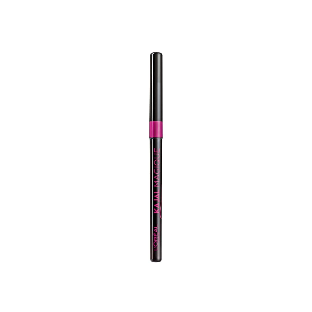 L'Oréal Paris Kajal, Waterproof Eyeliner, 14 Hours of Smudge-Proof Wear, With Vitamin E, Cocoa Butter, Olive Oil Esters and Vitamin C, Magique, Colour: Supreme Black. 0.35g