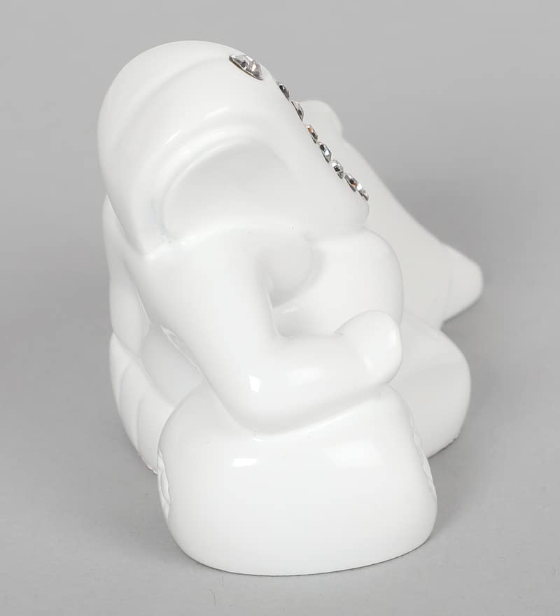 Ganpati Idol for Car Dashboard | Lord Ganesha Statues Ganesh Beautiful Car Dashboard Idol Figurine Showpiece Sculpture Hindu Good Luck God
