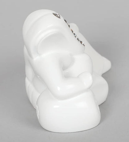 Ganpati Idol for Car Dashboard | Lord Ganesha Statues Ganesh Beautiful Car Dashboard Idol Figurine Showpiece Sculpture Hindu Good Luck God