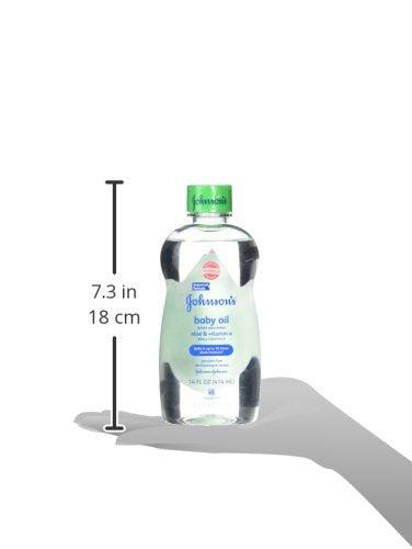 Johnsons Baby Oil 414ml 003332 - Pack of 1, 414ML