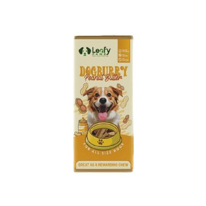 LeafyPaws Dogburry Dog Treats (35g) | Grain Free, Lactose Free, 100% Natural Reward Snack | No Added Preservatives | Healthy Training Treats for All Breeds (Peanut Butter)