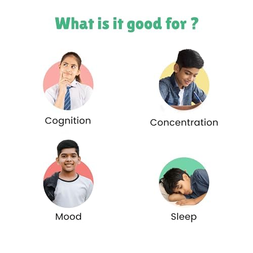 Little Joys DHA Brain Health Gummies For Kids | 7-12 years | 30 Day Pack | Improved Concentration, Mood & Sleep | Packed With 8 Vitamins & Minerals | Multivitamin Gummies For Kids With No Added Sugar