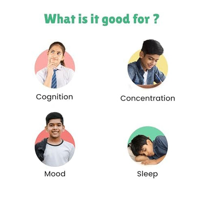 Little Joys DHA Brain Health Gummies For Kids | 7-12 years | 30 Day Pack | Improved Concentration, Mood & Sleep | Packed With 8 Vitamins & Minerals | Multivitamin Gummies For Kids With No Added Sugar