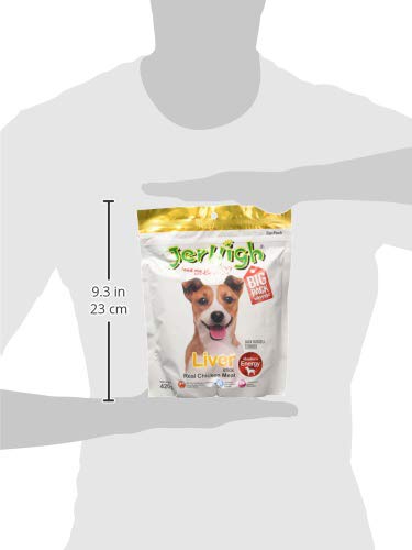 Jer high Liver Made with Real Chicken Meat, Medium, 420 g