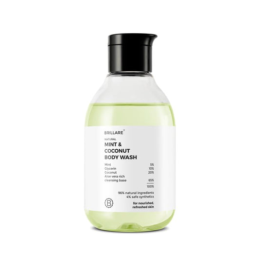 BRILLARE Mint & Coconut Body Wash