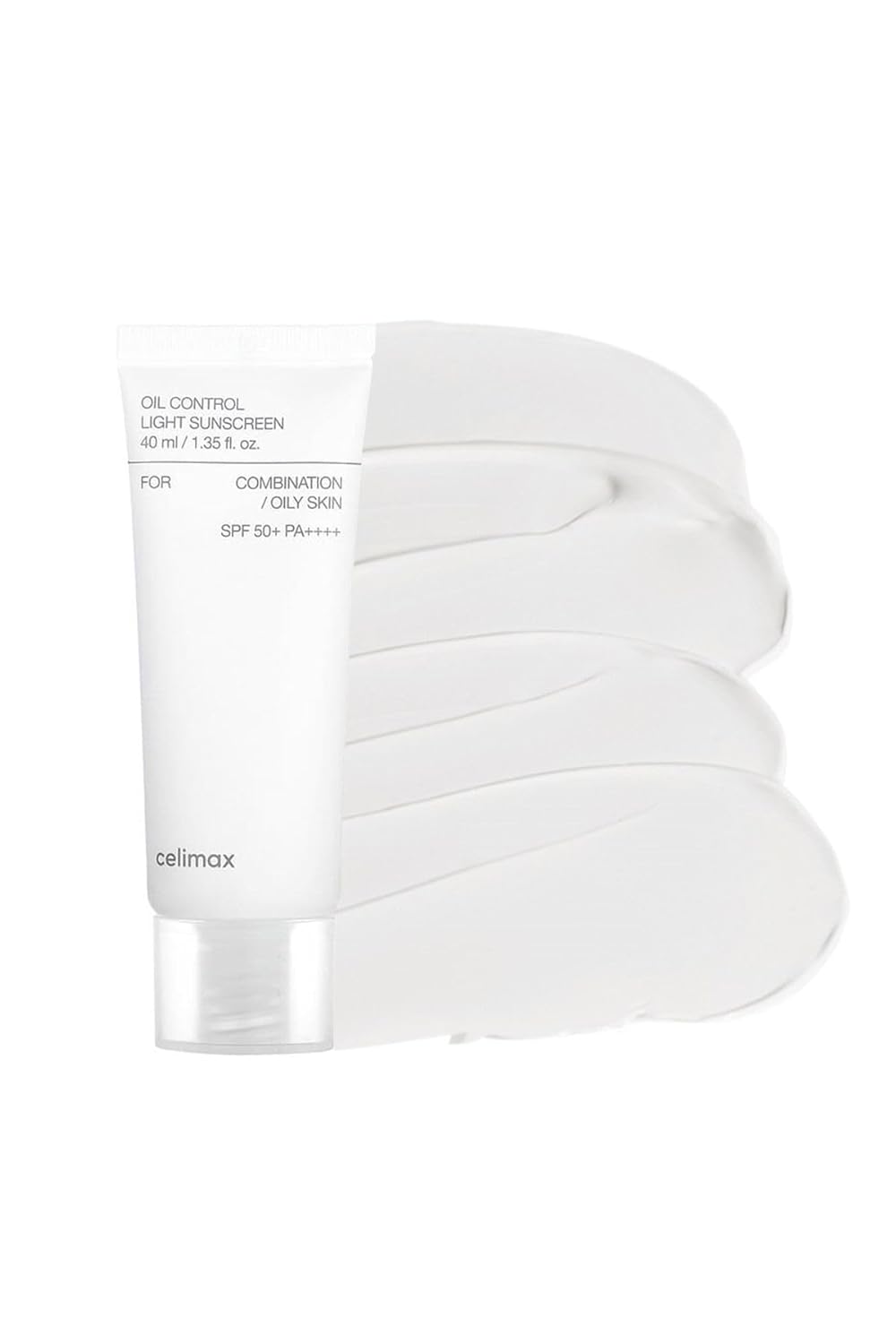 celimax Oil Control Light Sunscreen SPF50+ PA++++ (40ml) UVA/UVB Protection with Niacinamide & Anti-Sebum Complex, Matte, Oil-Controlling, Lightweight & Non-Greasy Daily Sunscreen for Oily, Combination & Sensitive Skin
