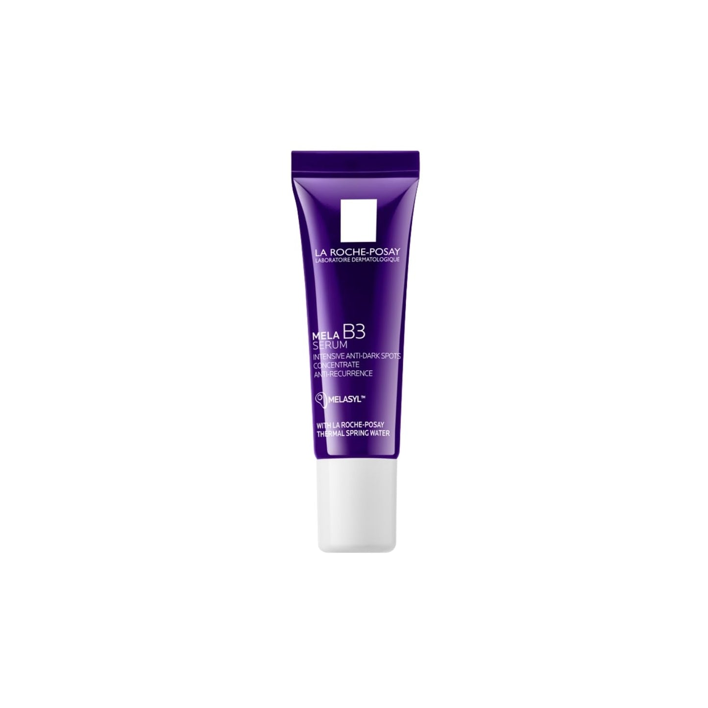 La Roche-Posay B3 Serum tube on a white background