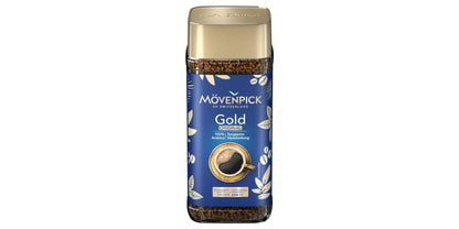 Movenpick Gold Original Imported Instant Coffee - Classic Instant Powder, With Rich Aroma, 100% Arabica Blend, Strong Freeze Dried, Premium Pure Roasted, High Caffeine Flavour, Weight 100g