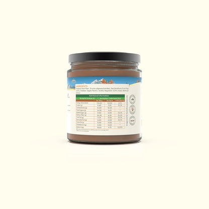 WellWith Sea Buckthorn Jam for Kids 250g, Pack of 1 | No Added Sugar | Made with Himalayan Sea Buckthorn Berries | Natural Fruit Spread for Bread, Toast, Pancakes & Sandwiches | Ideal For Breakfasts and Snacks.