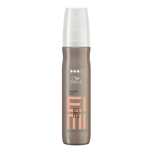 Wella EIMI Sugar Lift hair product bottle on a white background