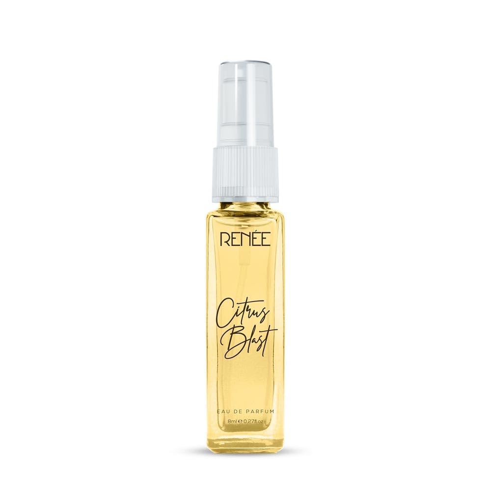 RENEE Citrus Blast Eau De Parfum, Premium Long-Lasting Fragrance with Notes of Bergamot, Lemon, Rose, Jasmine & Musk, Scent EDP for Every Occasion, Gifting, Ideal Luxury Perfume for Women, 8 Ml