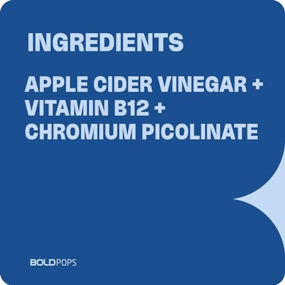 Boldfit Boldpops Apple Cider Vinegar Gummies with Mother and Vitamin B12 for Digestion Immunity Energy Support Green Apple Flavour Gluten Free 30 Gummies