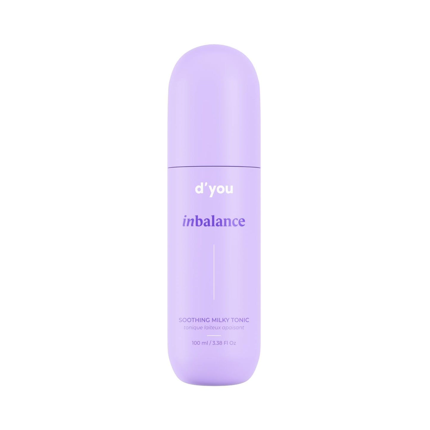d'you inbalance Soothing Milky Tonic | Hydrating | Targets Inflamamtion | Soothing Irritation | Antioxidant Protection | Men and Women | 100 ml
