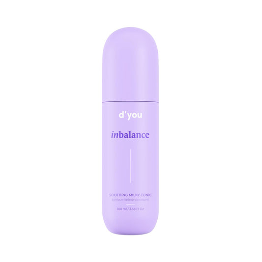 d'you inbalance Soothing Milky Tonic | Hydrating | Targets Inflamamtion | Soothing Irritation | Antioxidant Protection | Men and Women | 100 ml