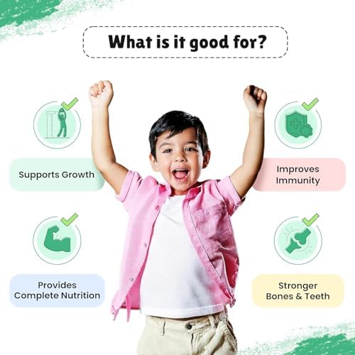 Little Joys Mango Nutrimix Powder 350g| 2-6 Years | with Ragi, Bajra, Almonds & Oats | 23 Vitamins & Minerals | Naturally Sweetened | 6g protein per serving | Supports Healthy Growth & Boosts Immunity