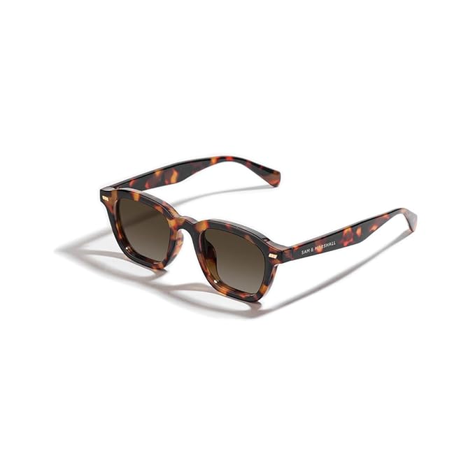SAM AND MARSHALL DARIO Sunglass I 400% Uv Protection I Polycarbonate Sunglass I Square Sunglass I Unisex