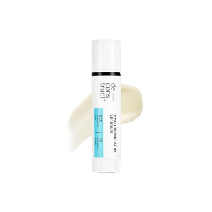 Lip balm with visible brand on a white background