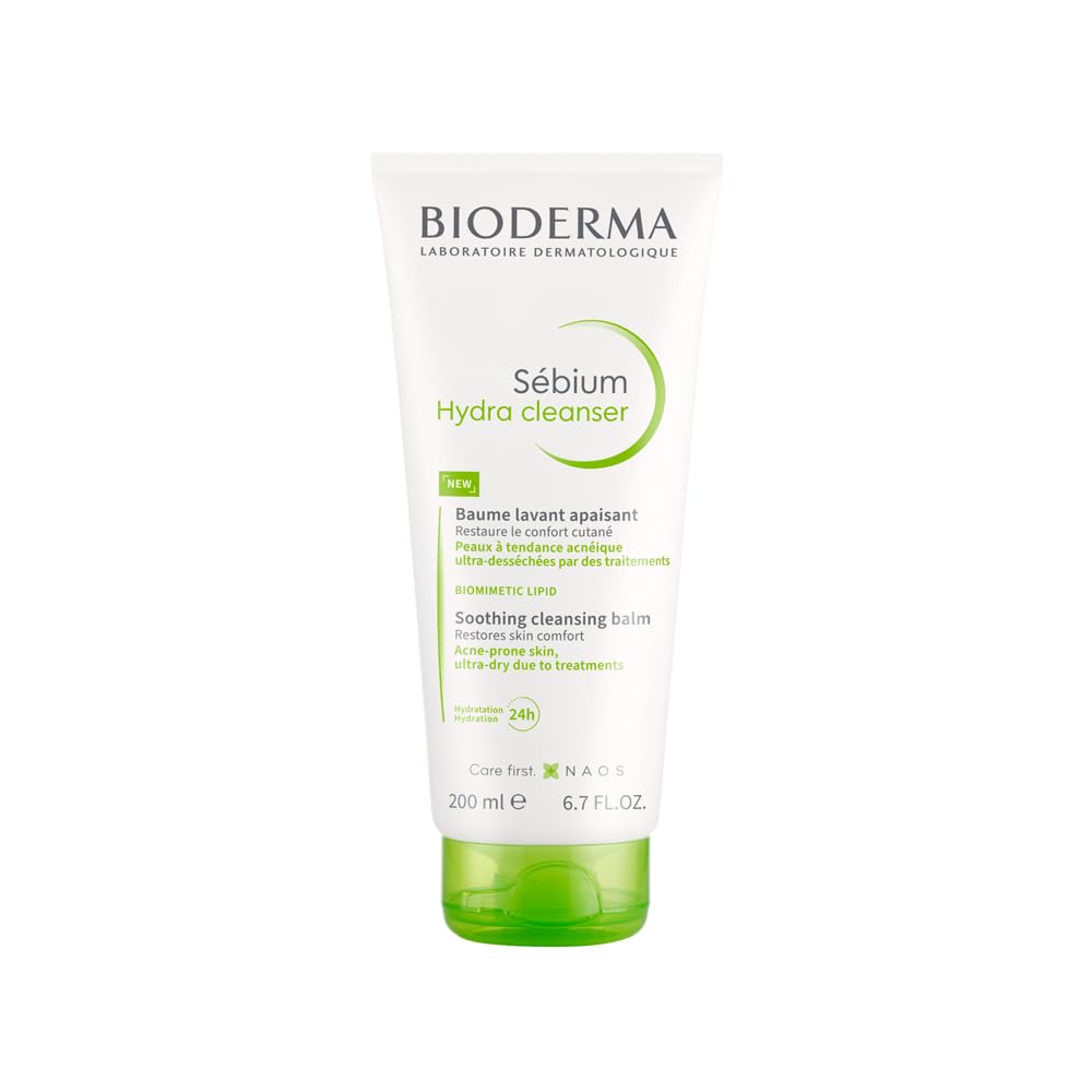 Bioderma Sebium Hydra Cleanser tube on a white background