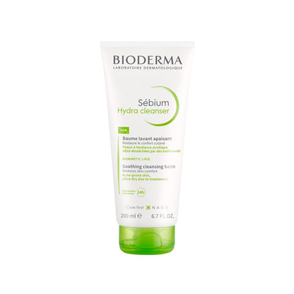 Bioderma Sebium Hydra Cleanser tube on a white background