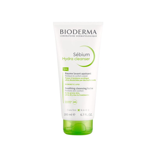 Bioderma Sebium Hydra Cleanser tube on a white background