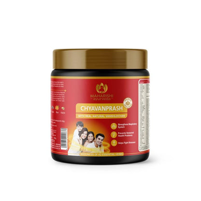 Zephivo Maharishi Ayurveda Authentic Chyavanprash | Immunity Booster For All Seasons Chyawanprash | With Pure Vanshlochan | For Strength & Stamina (500gm)
