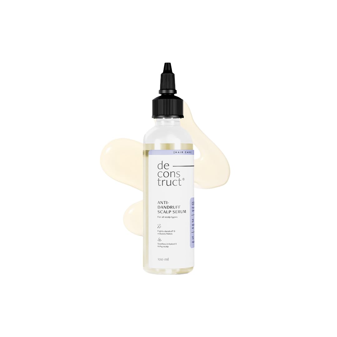 Deconstruct Anti-Dandruff Scalp Serum bottle on a white background