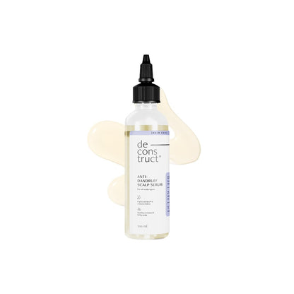Deconstruct Anti-Dandruff Scalp Serum bottle on a white background