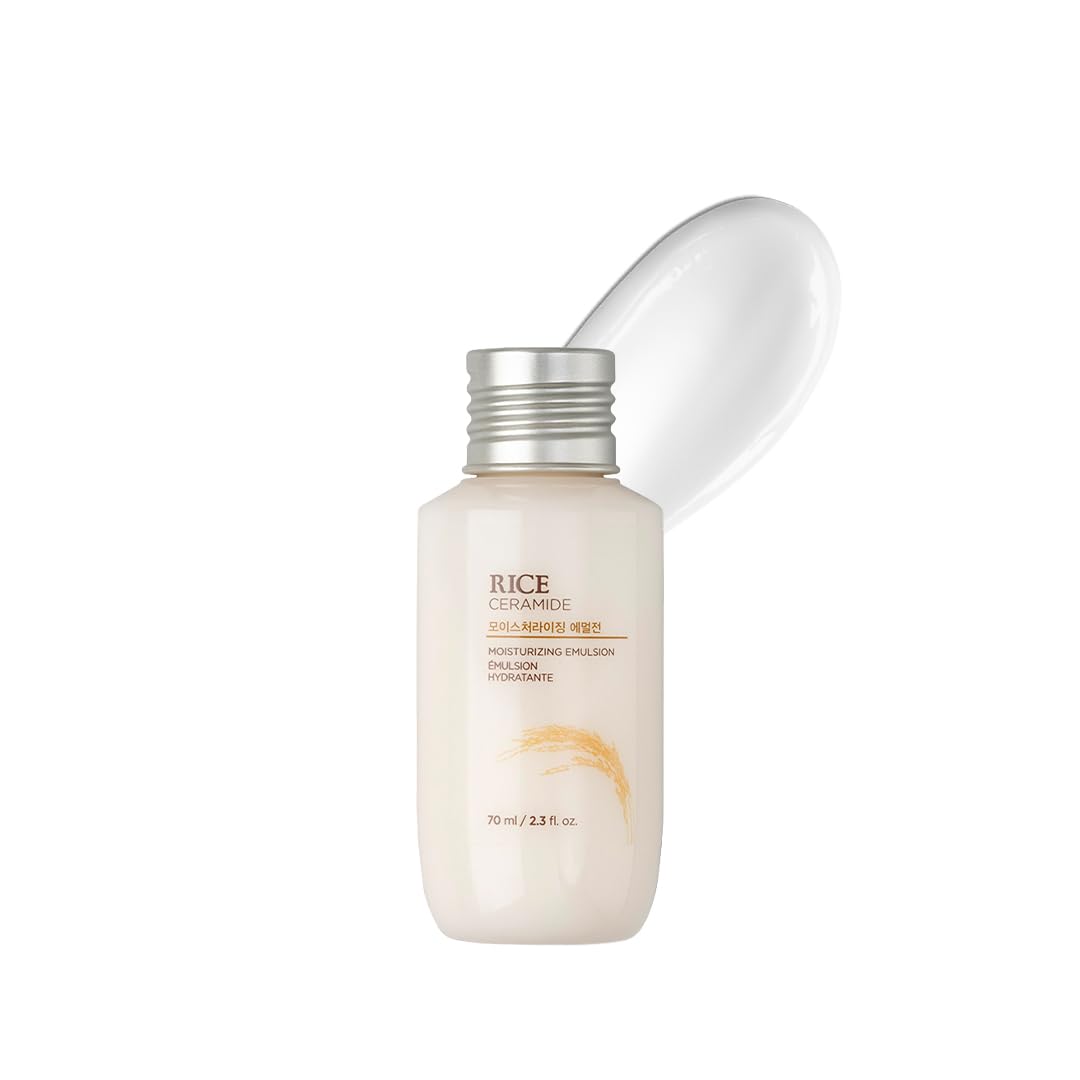 Skincare bottle with a white cap on a white background