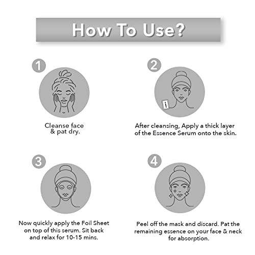 O3+ Power Foil D-Tan Face sheet Mask For Skin Brightening Glowing Tan Removal Oil Control Acne & Fairness Women Men