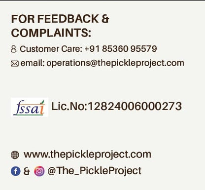 The Pickle Project | Home Made Desi Mooli Ke Achar – 300 gm | Radish Pickle| 100% Natural, No Preservatives | Handcrafted with Authentic Spices | Taste of Darjeeling