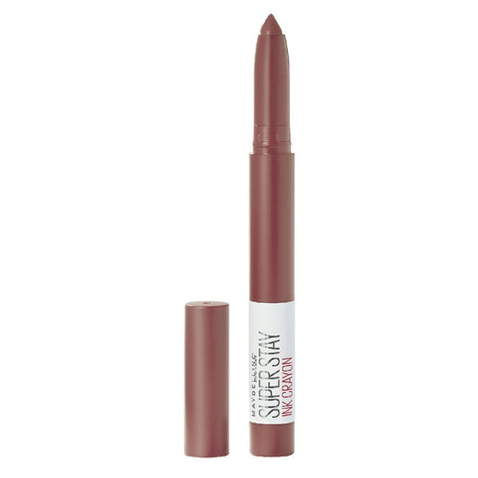 Maybelline New York Matte Ink Crayon Lipstick - 20 Enjoy the View, Matte Finish, Intense Colour, Long-lasting Up To 8 Hours. Maybelline New York Matte Ink Crayon Lipstick is Smudge Resistant | 1.2g