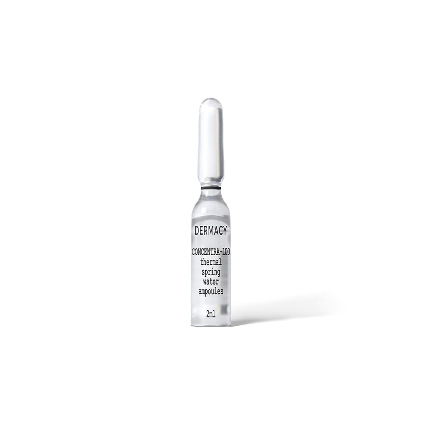 Dermacy Concentra -100 Thermal Spring Water Ampoule | 100% Pure Thermoactiv Spring Water | Long Lasting Hydration | 6 Ampoules In One Kit | For Women & Men | All Skin Types