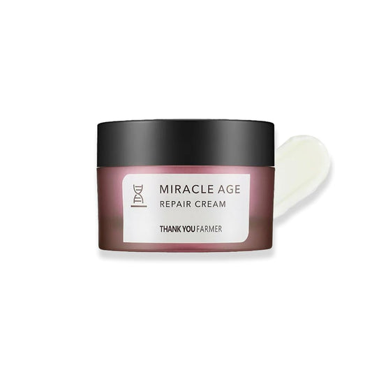 THANKYOU FARMER Miracle Age Repair Cream (50ml) Korean Anti-Aging Face Cream | Deep Hydration, Dark Spot Remover & Firming Anti-Wrinkle Face Cream | Nourishing Moisturizer for All Skin Types