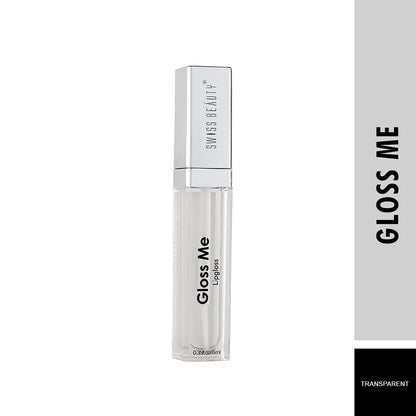 Swiss Beauty Gloss Me Lip Gloss | Lightweight | Glossy Finish | Non-sticky |With Jojoba Oil & Glycerine | 6.7ml