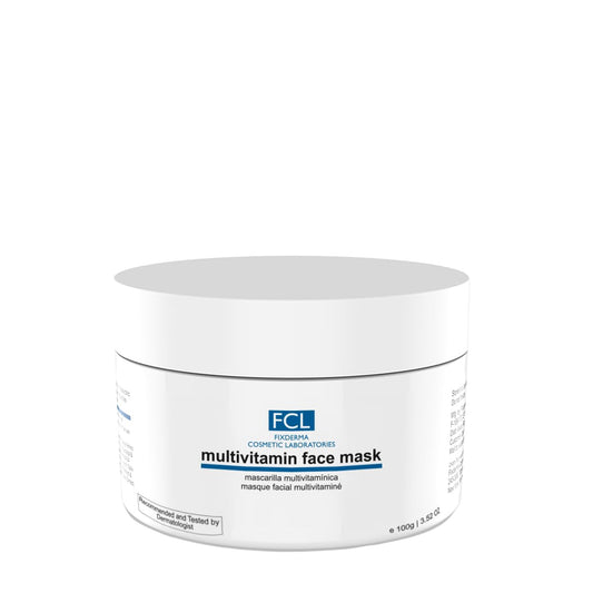 FIXDERMA COSMETIC LABORATORIES Multivitamin Face Mask Enriched With Vitamins | Improves Skin Texture & Dullness | Nourishing Face Mask | Youthful Glowing Skin| Paraben And Sulphate Free - 100gm
