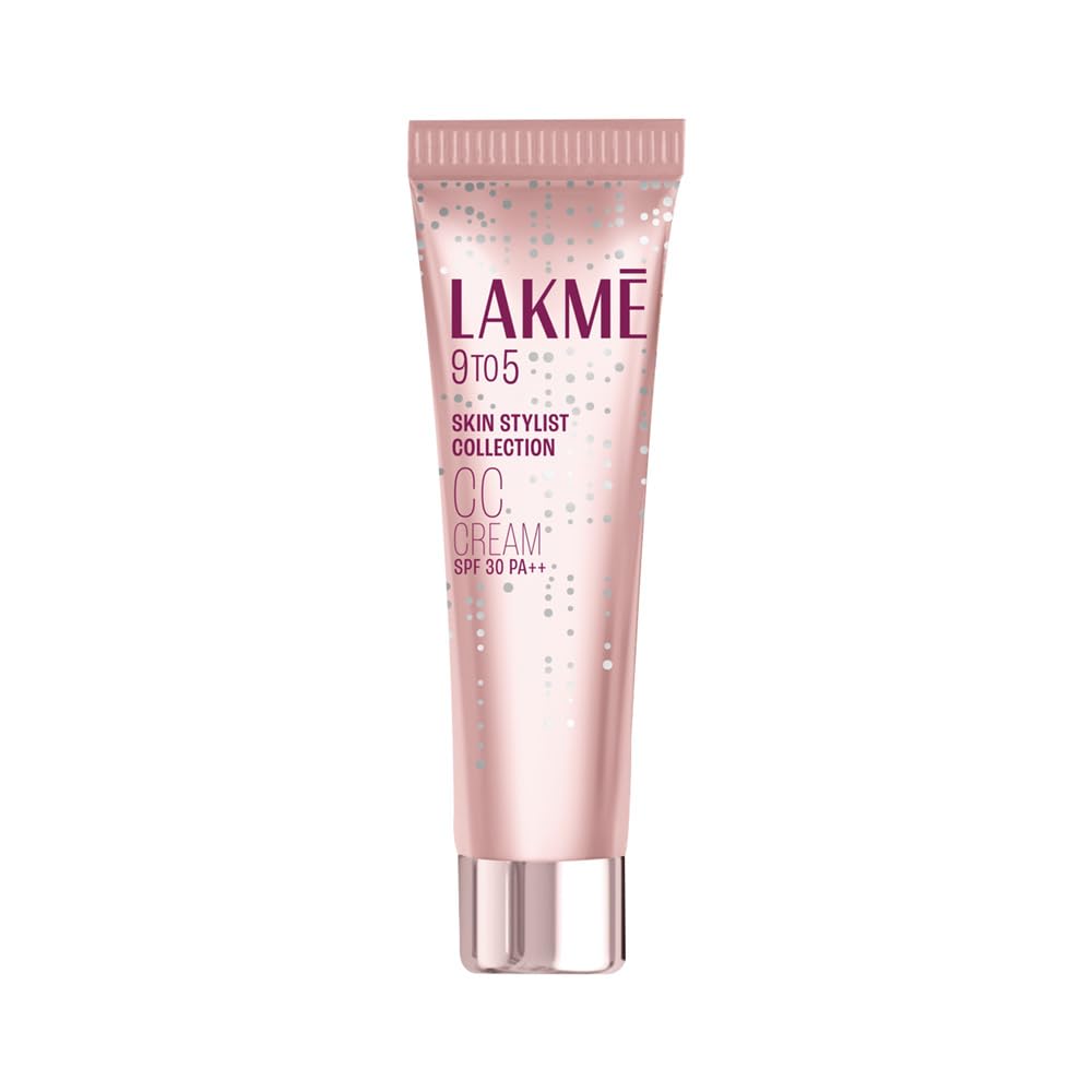 Lakme 9 to 5 CC Cream Mini|| Beige|| Light Face Makeup with Natural Coverage|| SPF 30 - Tinted Moisturizer to Brighten Skin|| Conceal Dark Spots|| 9 g